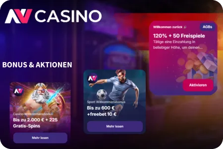 NV Casino Bonus & Aktionen