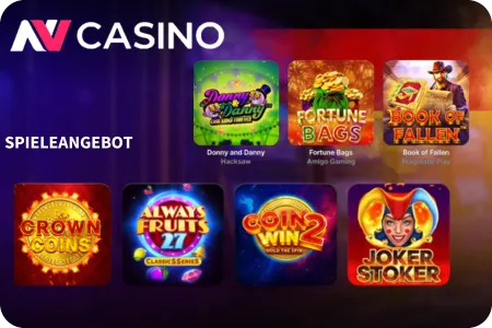 NV Casino Spieleangebot