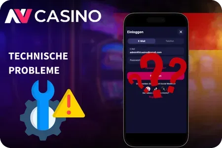 NV casino Technische Probleme